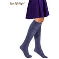 thumbnail image 5 of Lian LifeStyle Women's 1 Pair High Crew Wool Socks Size 7-9 (Purple), 5 of 6