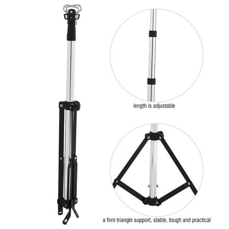 YLSHRF Hiking Lantern Stand,Outdoor Camping Light Lantern Aluminium Alloy Folding Tripod Stand BBQ Garden., Hiking Light Stand