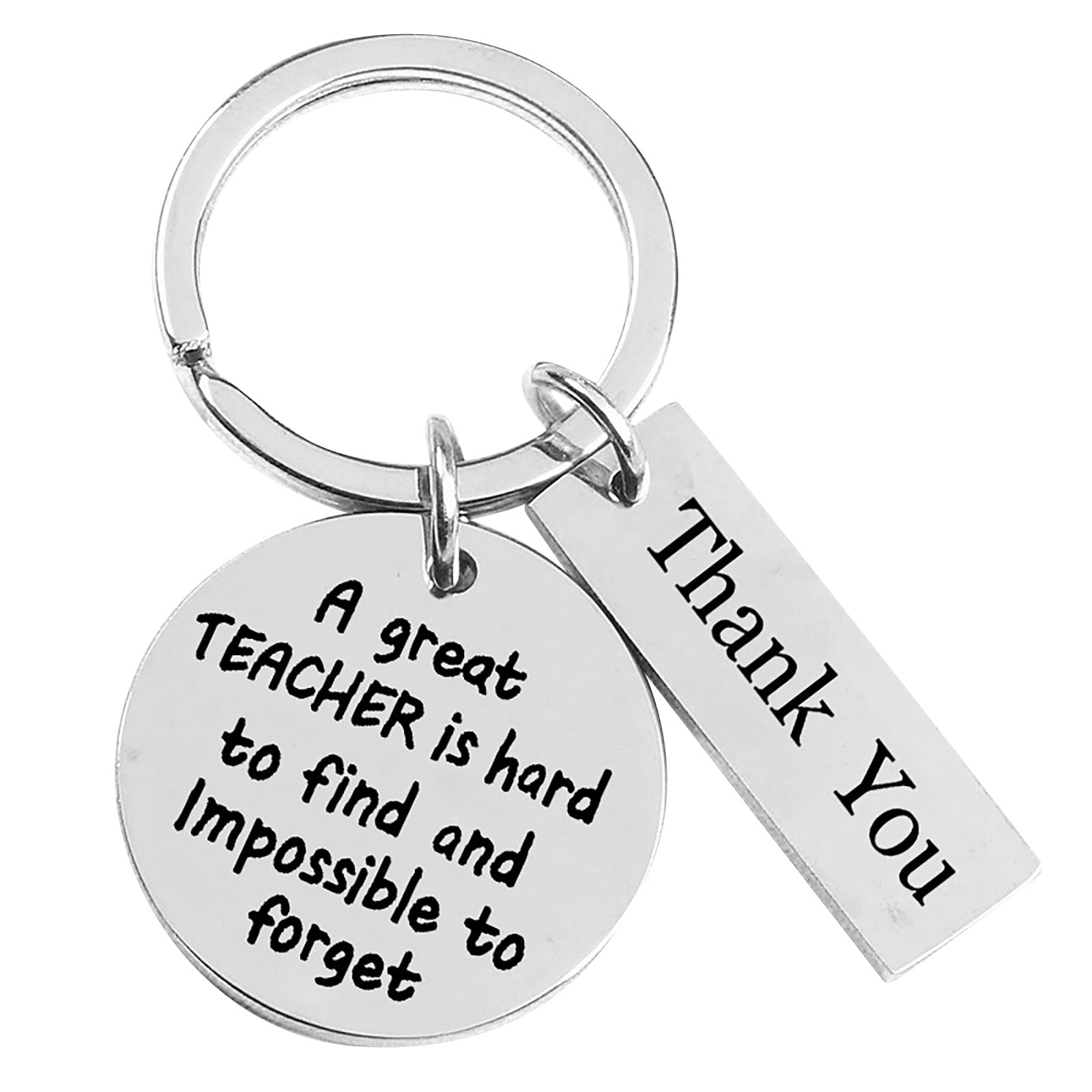 Teaching assistant Card THANK YOU GIFT FOR  TEACHER Nursery teacher Keyring 