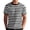 Black, variant on Yifymode Men's Horizontal Stripe Crew Neck Short Sleeve T-Shirt, Classic Fit Soft Fabric Casual Top Black L