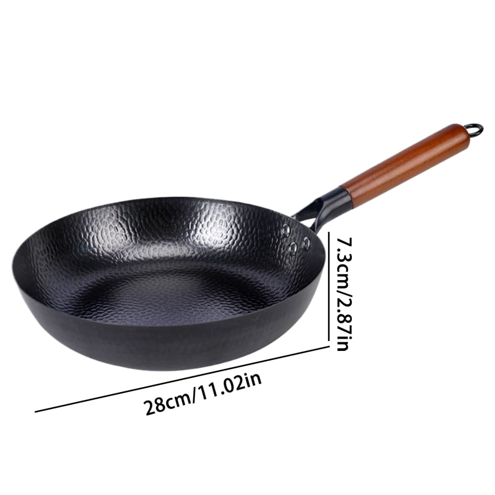 Ksruee Non Stick Frying Pans Saute Cooking Cookware Outdoor Frying Pan for Home Kitchen Restaurant Indoor Outdoor Picnics Grilling Barbecue