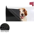 thumbnail image 4 of Coolnut Magnetic Mailbox Cover, Beautiful Portraits of Dog on White Post Mail Box Cover Mail Wraps Cover, Standard Size 20.7" L x 18" W, 4 of 5