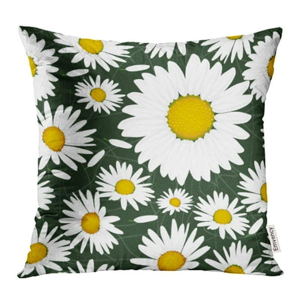 ARHOME Blue Daisy Floral with Daisies Flowers Colorful Abstract