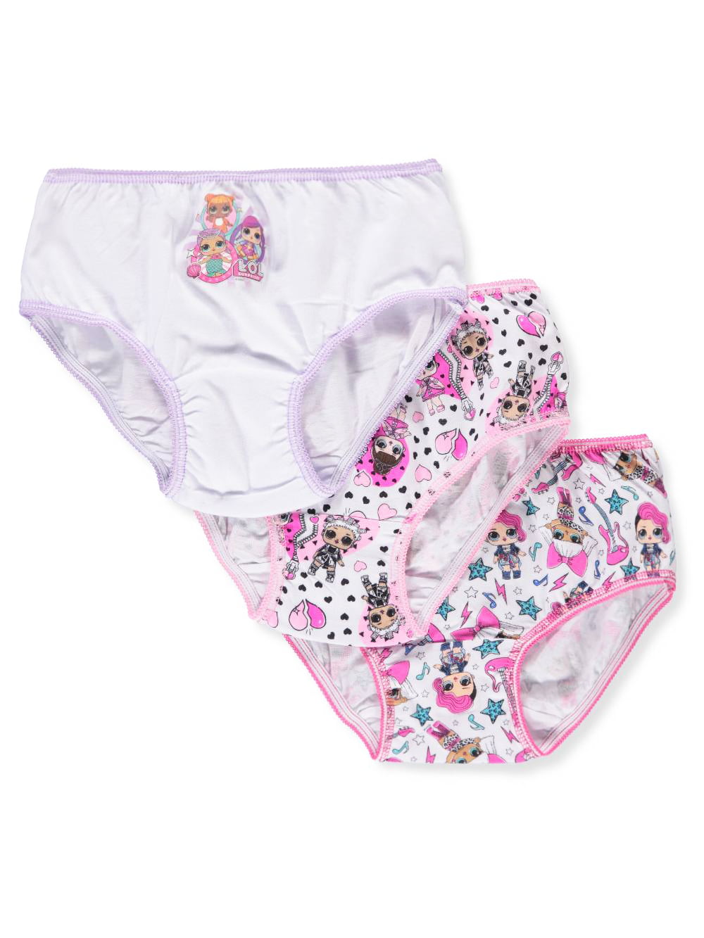  L.O.L. Surprise! girls L.o.l. Surprise! Girls' Panties  Multipack Bikini Style Underwear, Lol 12pk in Box, 4 US: Clothing, Shoes &  Jewelry