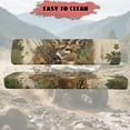 thumbnail image 6 of Yuyamidu Deer Green Camo UTV Seat Cover Mule Bench Seat Cover Easy to Clean UTV Accessories Compatible with Kawasaki Mule 3000 3010 3020 4000 4010 2001-2023 2025, 6 of 7