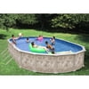 Heritage Oval 30' x 15' x 52'' Above Ground Swimming Pool with Vinyl-Coated Frame
