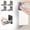 Black, variant on No Drill Adhesive Shower Bottle Rack Set of 4 - Matte Black Stainless Steel Wall Mounted Dispenser Holder for Shampoo, Conditioner, Soap, Hand Sanitizer