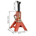 thumbnail image 2 of HLONK Adjustable Jack Stand Steel 13000 lbs  2 Count, 2 of 8