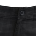 thumbnail image 5 of O'Neill Men's Dark Grey Horizon Plaid Chino Short, 5 of 8