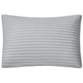 thumbnail image 4 of Nanshing Myrne 7 Piece Modern Solid Color Waffle Quilt Set, Light Grey, Queen, 4 of 8