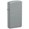 thumbnail image 3 of Zippo Slim Flat Grey Pocket Lighter, 3 of 15