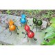 thumbnail image 2 of Juego de decoración de jardín de hormigas de metal de 4 esculturas de pared coloridas para jardín al aire libre, 2 of 5
