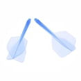 thumbnail image 4 of SharkTRUE Soft Tip Transparent Plastic Durable Professional Leaf Antifog Flight Dart With V8q0 Shaft, 4 of 8