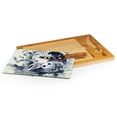 thumbnail image 3 of TOSCANA Disney The Nightmare Before Christmas Jack and Zero - Icon Glass Top Cutting Board and Knife Set, Rubberwood and Bamboo, 3 of 4