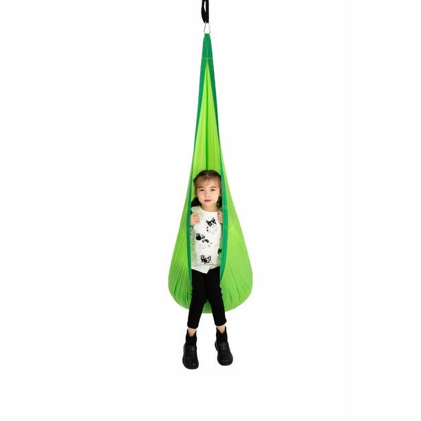 Bolsa columpio exterior columpio interior equipo de juego adultos niños silla colgante bolsa capullo bolsa columpio