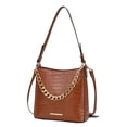 thumbnail image 1 of Bolso de hombro de piel de cocodrilo, 1 of 2
