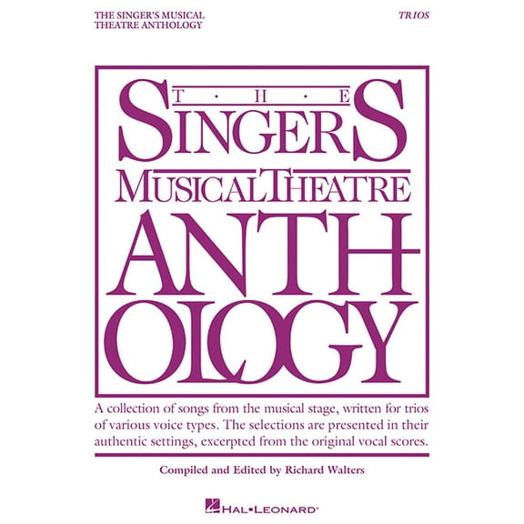 Singer's Musical Theatre Anthology Trios: Book Only