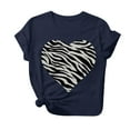 thumbnail image 2 of LSLJS Mode Femmes T-shirt à Manches Courtes Imprimé Saint-Valentin, Hauts Graphiques Originaux, Cadeaux pour Femmes, 2 of 3