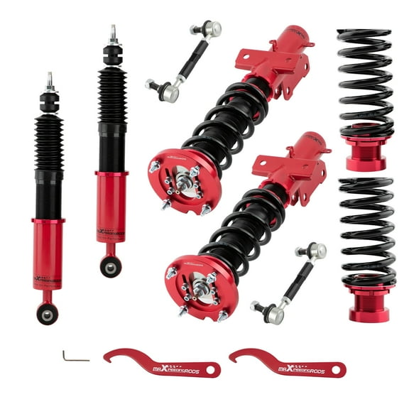 Maxpeedingrods 24-Step Damper Coilovers Camber Plate For Ford Mustang 2005-2014