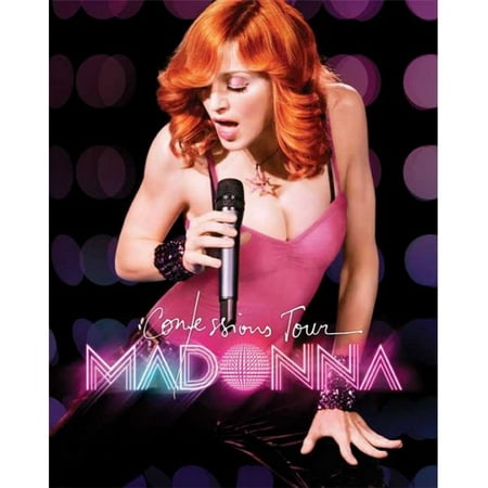 Pop Culture Graphics MOVGJ3758 Madonna - The Confessions Tour Live From London Movie Poster Print, 27 x 40