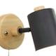 thumbnail image 4 of Accesorios de iluminación de pared Pantalla de lámpara Pantalla de lámpara de candeliere, Soporte direccional interior ajustable para cocina Vestíbulo Interruptor de cremallera negro Colco Pantalla de lámparas de pared, 4 of 8