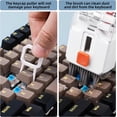 thumbnail image 3 of Keyboard Cleaning Kit Laptop Cleaner, 10-in-1 Computer Screen Cleaning Brush Tool, Multi-function Computer Electronic Cleaning Kit, 3 of 6