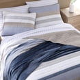 thumbnail image 2 of Nautica - Queen Quilt Set, Cotton Reversible Bedding with Matching Shams, Home Decor for All Seasons (Galewood Blue, Queen), 2 of 3