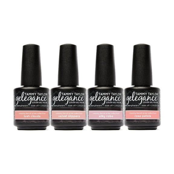 Creamy French Pinks Gelegance Gel Polish Bundle