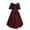 v#76Coffee204, variant on Rggeeun Women Costume Renaissance Costume Maxi Dress Corset Dress Butterfly Sleeve Off The Shoulder Gothic Clothes Vintage Dress Festival Trendy,Brown,L