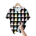 thumbnail image 6 of KPOPLK Kids Halloween Shirt Girls Halloween Pumpkin Shirt Cute Ghost Tshirts Fall Pumpkin T-Shirt Spooky Season Tee,Size 12-13 Years, 6 of 6