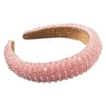 thumbnail image 2 of Qarigey Diademas con cuentas de cristal y diamantes de imitación para la cabeza Accesorio para el cabello Rosa Qarigey AP010970-07B, 2 of 6