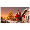thumbnail image 1 of Huanglei Garage Banner With Santa Snowman For Outdoor Garage Door Holiday Sign, 1 of 5