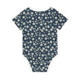 thumbnail image 5 of Balery Daisy Floral B Pattern Baby Climbing Clothes Infant Bodysuit Cute Infant Bodysuit Baby Romper-9M, 5 of 7