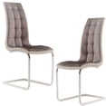 thumbnail image 2 of Canadian Texas Dining Chair Wenge & White (Set of 2), 2 of 2
