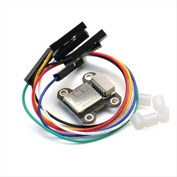 Módulo Sensor de Distancia Infrarrojo TOF050F con Conexión Serie MODBUS IIC de 3 V A 5 V y Cable PH1.0 mm de 6 Pines.