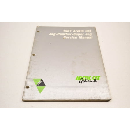 Car Service Manual - Arctic Cat 2254-351 87 Panther Super Jag Service Manual QTY 1