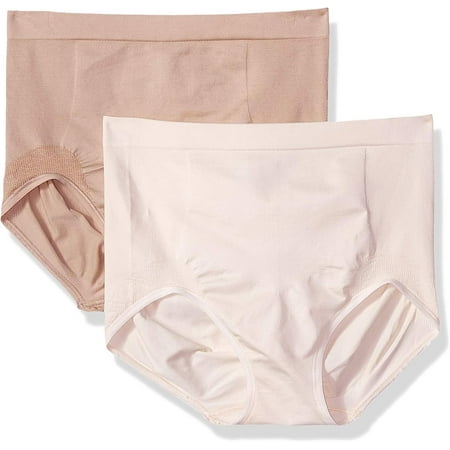 

Women’S Firm Control Shapewear Brief Fajas Cool Comfort 2-Pack DF0048