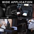 thumbnail image 5 of Car Trash Can with Lid,Portable Vehicle Auto Car Garbage Can,Diamond Design Mini Garbage Bin for Automotive Car, Home, Office, Kitchen, Bedroom(2 Packs,Black), 5 of 5