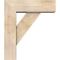 thumbnail image 3 of Ekena Millwork 7 1/2"W x 24"D x 28"H Traditional Block Smooth Bracket w/ Offset Brace, Douglas Fir, 3 of 25