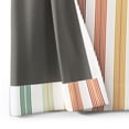 thumbnail image 5 of Mainstays Kids Multicolor Stripe 100% Blackout Curtain Panel 38x84, 5 of 8