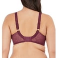 thumbnail image 2 of Elomi Lucie Banded Stretch Lace Plunge Underwire Bra (4490),38F,Mambo, 2 of 5