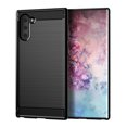 thumbnail image 1 of PANDACO Black Brushed Metal Case for Samsung Galaxy Note 10, 1 of 3