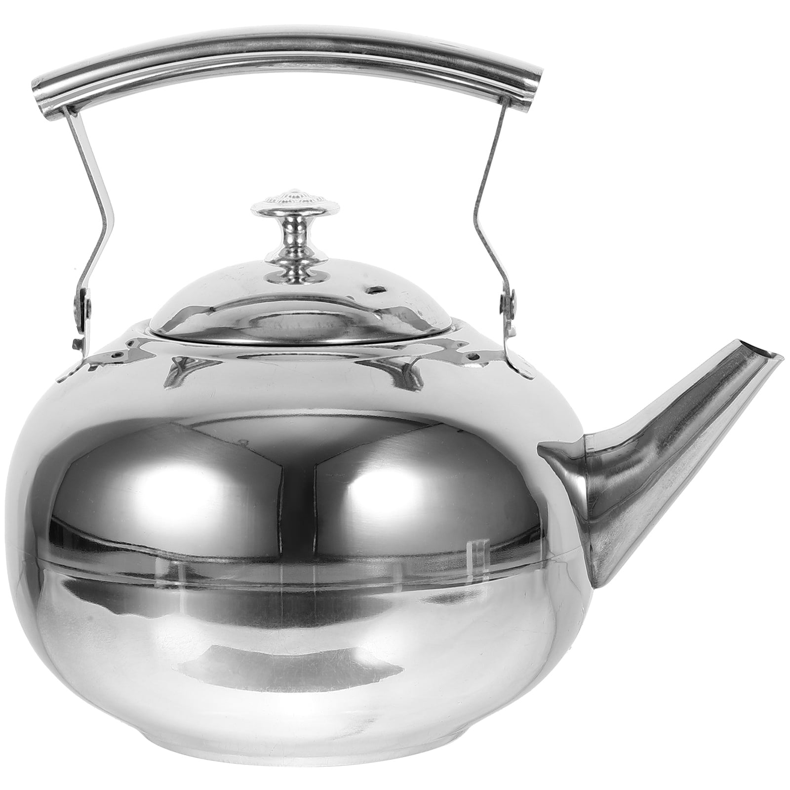 MasteelfCA 1Pc Boiling Tea Kettle Stainless Steel Stovetop Teapot for Home Restaurant