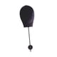 thumbnail image 5 of Cabeza de maniquí para peluca, modelo de cabeza de maniquí, soporte de pared resistente para decoración del hogar, soporte para pelucas, sombrero Negro, 5 of 9