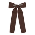 thumbnail image 2 of Jacob Alexander Men's Kentucky Colonel Bow Tie Pre-Tied Clip-On - Brown, 2 of 4
