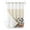 Purple, variant on No Hook Shower Curtains with Snap-in Liner Set, Spring Floral Waterproof Hotel Style Bathroom Shower Curtain, Watercolor Elegant Summer Botanical Rustic Mesh Top Window Bath Curtains 72''x78''