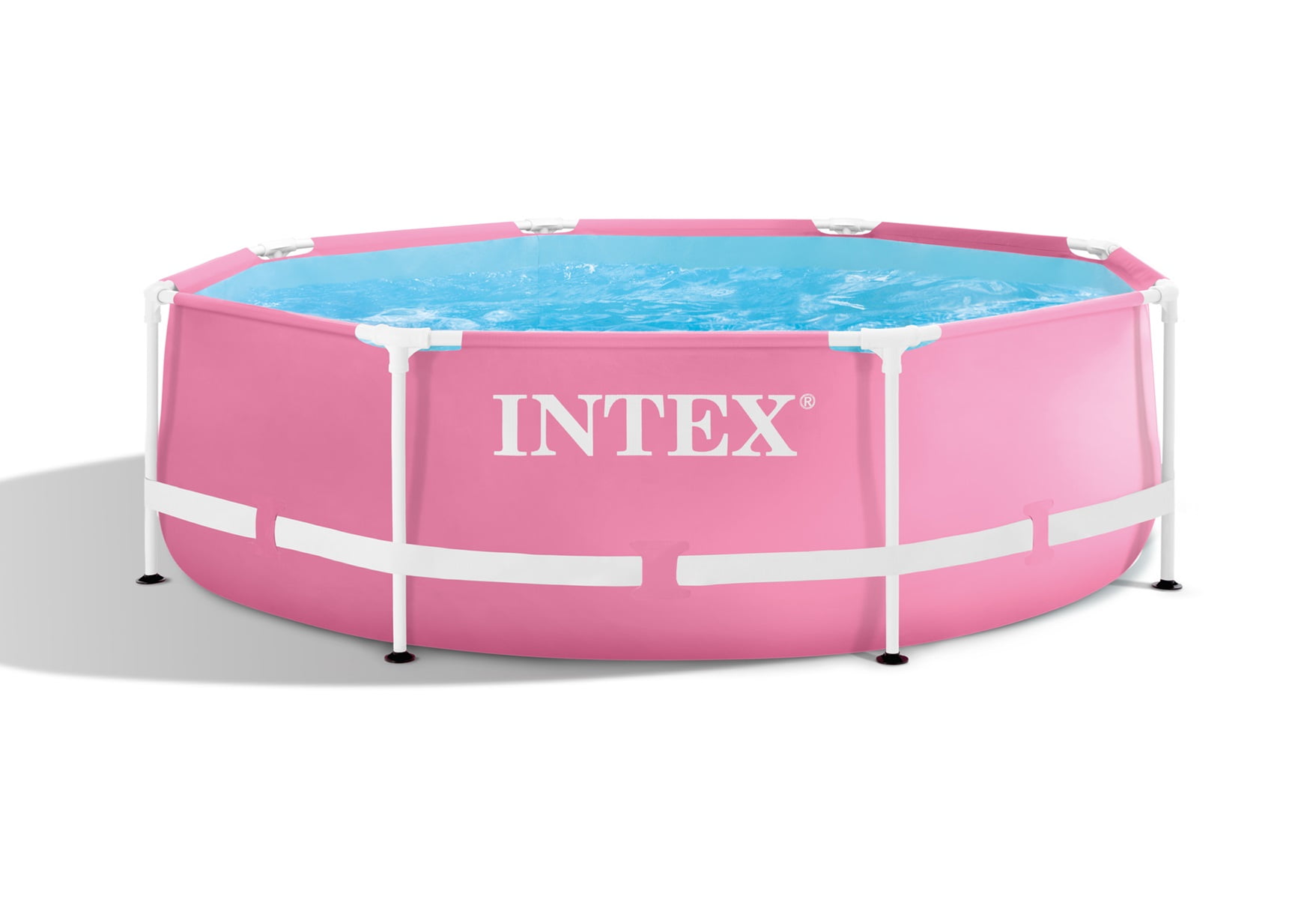 INTEX Quick Set Up 8ft x 30in Metal Frame Above Ground Swimming