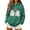 (New17)Green, variant on ThriftyPlait Women Halloween Graphic Hoodie Long Sleeve Loose Fit Top for Holiday Casual Fall Pullover Sweatshirt with Front Pocket