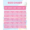 thumbnail image 6 of Girls One Piece Swimsuits Long Sleeve Mermaid Swimsuit for Girls Cute Bathing Suits Girls Bathing Suits Size 7-8 Pink, 6 of 7
