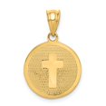 thumbnail image 1 of 14k Reversible Cross & 1st Holy Communion Charm in 14k Yellow Gold, 1 of 3